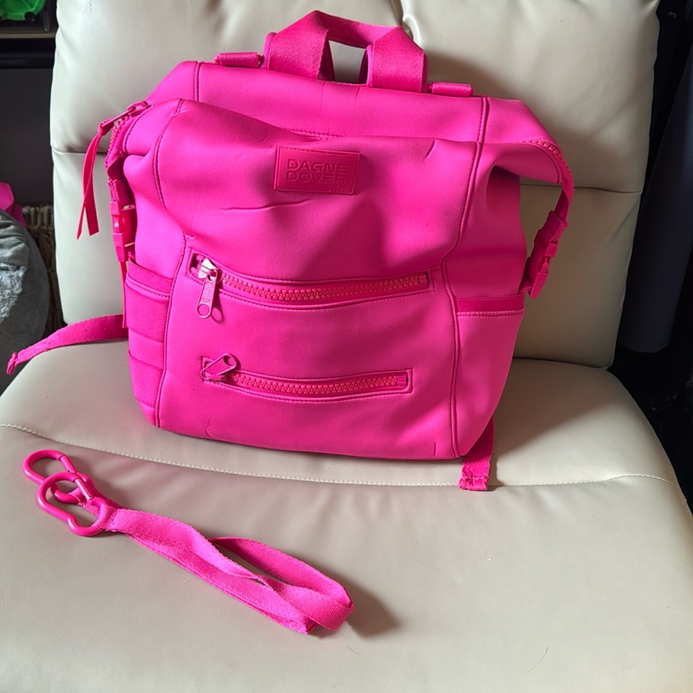 Dagne Dover Hot Pink Indi Backpack size medium